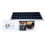 Kit Cerca Eléctrica Solar 50 Km Sistema Dual