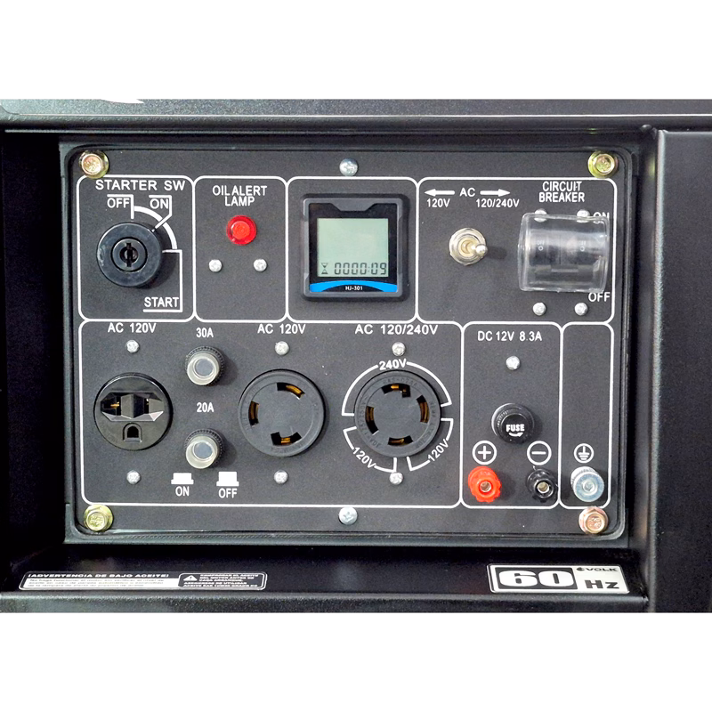 VDA8700-2P_7_WEB tablero y enchufes de conexión planta eléctrica