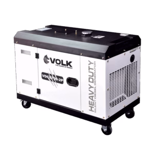 Planta eléctrica diésel VOLK VDC8700-2P 7.4 kVA monofásica cabinada insonorizada.