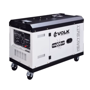 Motor diésel VOLK 192FE enfriado por aire de la planta eléctrica VDC8700-2P.