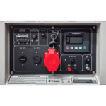 Panel digital SmartGen HGM4010CAN con pantalla LCD de la planta eléctrica VOLK VDC8700-3P.